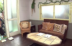 Nhdtb-895 esthetician 9, who calmly massages his wife at close range, secretly inserts his dick and
