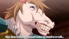 Brain Jacker 1 - Horse alien fucks a busty blonde princess with his huge horse cock