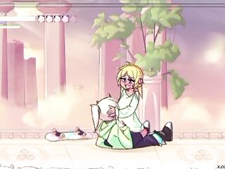 Max the ELF : ( animation ) _ SHEMALE HENTAI sex - stepsister has booties bouncing on my penis all night