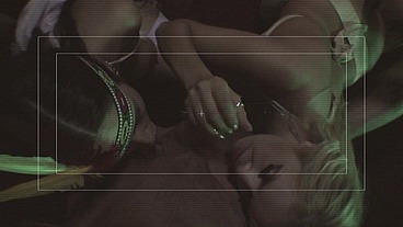 See their big tits bounce as we set two studs on their asses