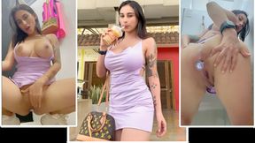 Colombian Cutie Jenifers' 23st Birthday Blow Job in Colombia's Busiest Mall.
