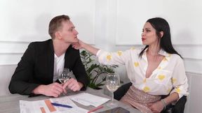 An awesome bedroom fuck with a big-boobed MILF Jessy Jey