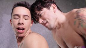 NextDoorRaw - Dirty whore sub intensely fucked by his master