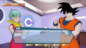 Dragon Ballz - Vegeta and Goku Fucking Bulma