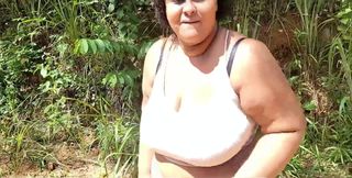 Showing off in the Street and Displaying My Pussy and Ass