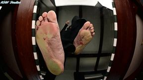 K Milf HARD crush on glass! - MP4