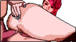 VI League of Legends Anal Pixel Art Enemy