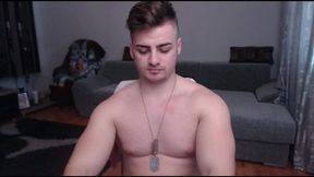 Thicc Guy Shows Off His Smooth Body