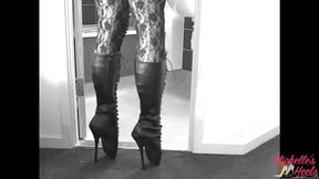 Ballet Boots & Lace Tights