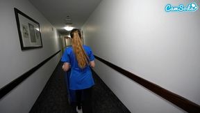 busty latina maid will do anything for a little extra cash