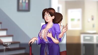 Summertime Saga Hentai Gushing Secret Step Mom Stepson Big Tits Big Ass Cum Inside