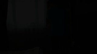 The neighbor’s wife in a long dress lets herself be touched everywhere!