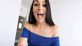 Step-mom sucks step-son's knob during erotic photoshoot sesh