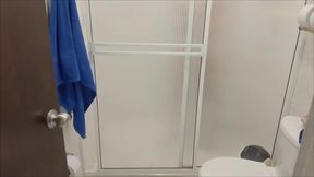 Stepmom Catches Me Recording Her in the Shower