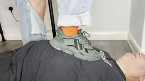 Old Trainers, Stinky socks and sweaty feet trampling