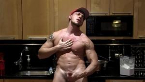 AmericanMuscleHunks - Athletic Joey D in uniform