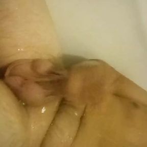 Masturbation in shower