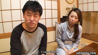 Horny girl Nao Sakurai gets fucked by a stud