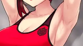 Ruby Blakes Seductive Training Unleashes Forbidden Desire in RWBY Fantasy