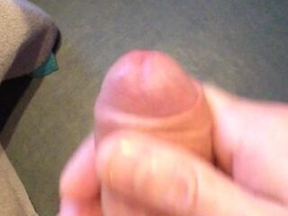 Masturbation ended in a Large Spunk fountain