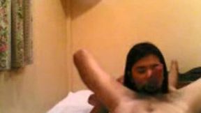 Adorable tight student girl from Thailand gibes me rimjob and rides me