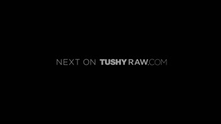 TUSHYRAW Anal Loving Baddie Alexis James Gets Stretched Out In Tushy Raw Debut