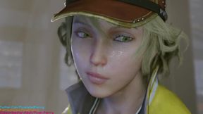 Futa on Futa Lazy Dog Choke Hold Creampie