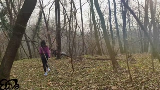 Girl looking for a place in the woods to give me a good blowjob