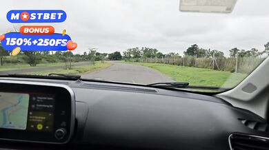 I suck my STEPBROTHER's COCK in the car and it ENDS in my MOUTH