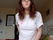 Horny Slut Pillow Humping