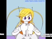 Gif Compilation - Monster Girls, Robot Girls, Breast Expansion (animations by Zedrin)