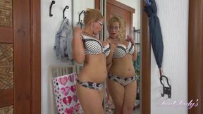 AuntJudys - Busty amateur MILF Luba's new toy