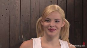 Ally Ann 19 Year Old Blond Hottie in Pigtails.