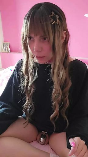 Sissy warns you for sissyfication