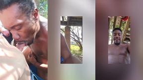 fui foder no mato e virou suruba