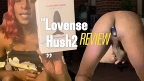 Hush 2 Lovense Review Milking Myself