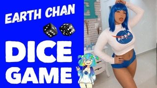 La cosplayer de Earth Chan da JOI caliente mientras muestra su apretado coño