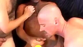 Bears Threesome Hardcore Bareback