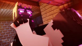 Sex with Enderman (Minecraft Porn) @beltomnsfw