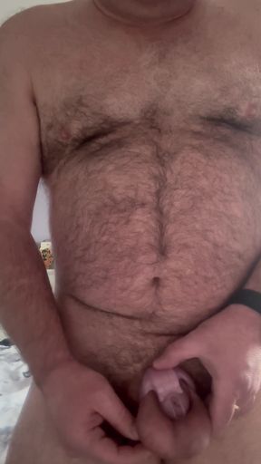 Denying his tiny clit to come