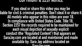 Watch playful Sara Jay's movie