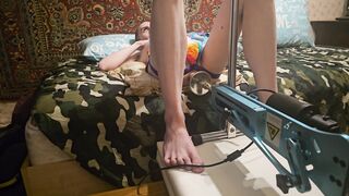 Sasha Earth homemade unexperienced ass-fuck Pummeling Machine