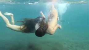 Underwater deep sea adventures naked