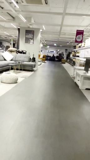 Handjob in Furniture Store Risky and Crazy Cumshot!