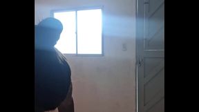 Gozada grande depois que cheguei da academia.