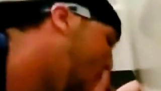he suck a big dick to w.c