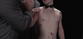 Danny Wilcoxx spitroasted by hairy studs Jack Dixo