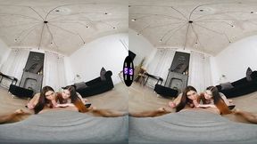 Jadilica Kneels And Sucks While Vivien Doll Finally Joins In � TmwVRnet