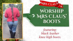 Worship Mrs Claus' Boots