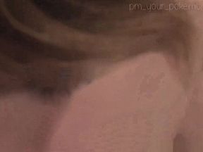 Classy wife turns into a cumslut when on her knees